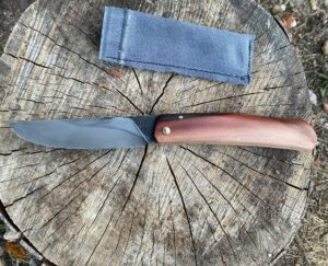 Couteau pliant 2 clous arbousier